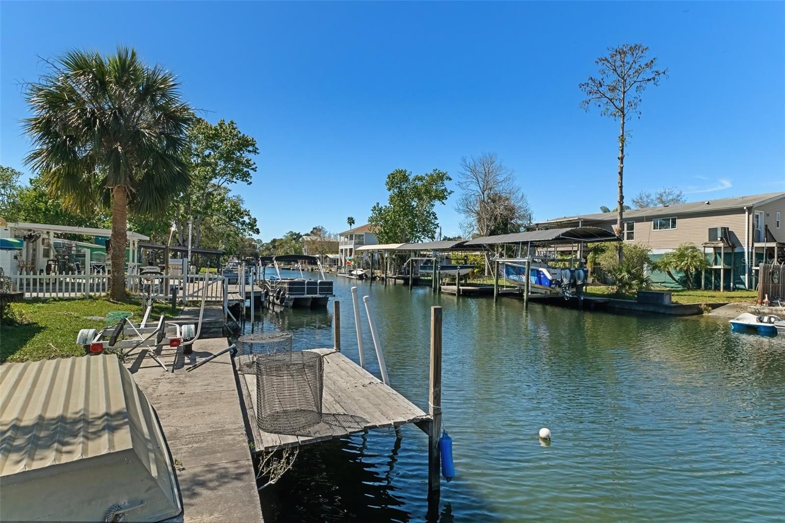 50-foot Walking Seawall and Private Boat Dock Making it an Ideal Place to Relax and Take in the Serene Setting