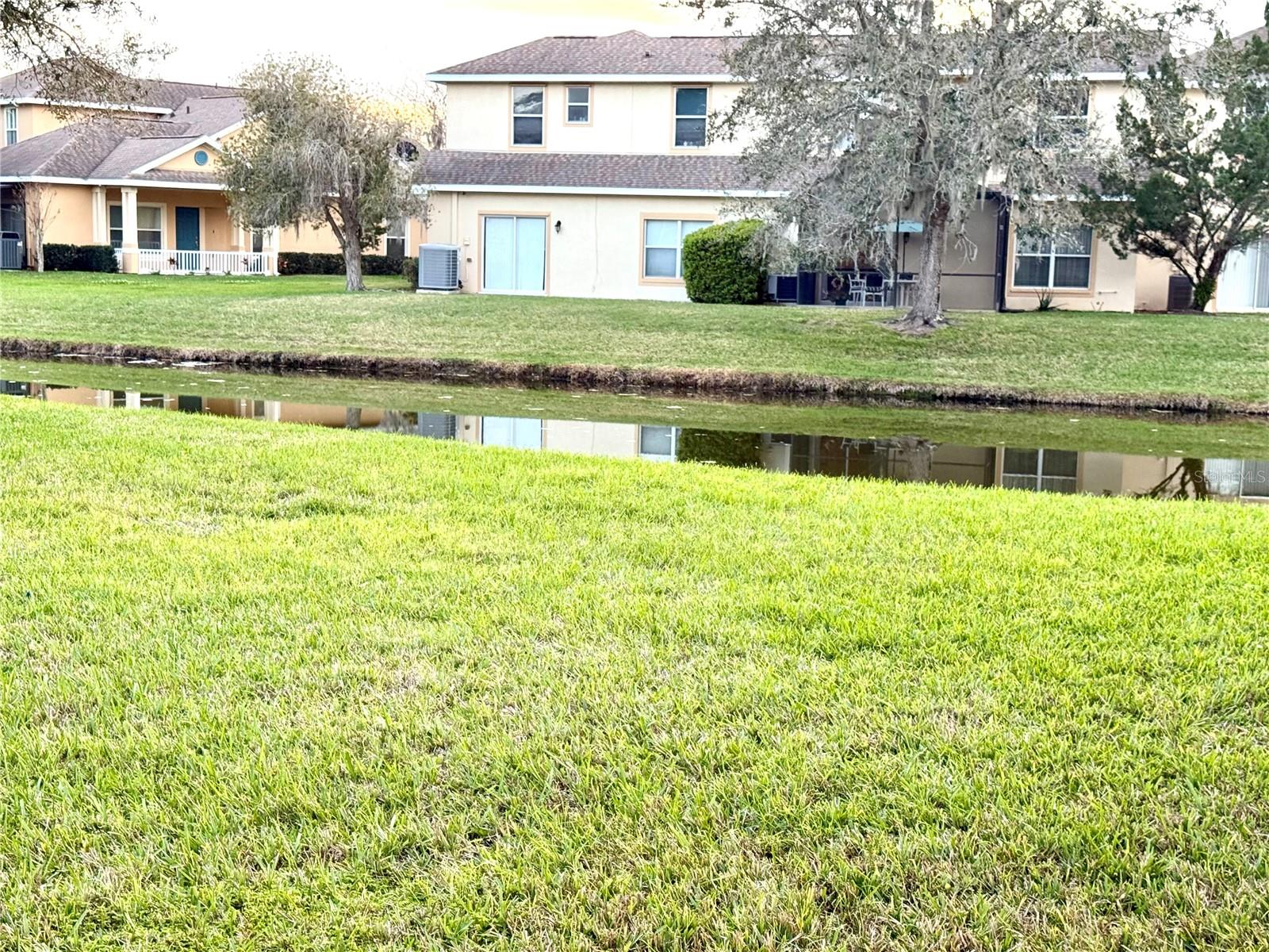 Back Yard and NICE WATER VIEW