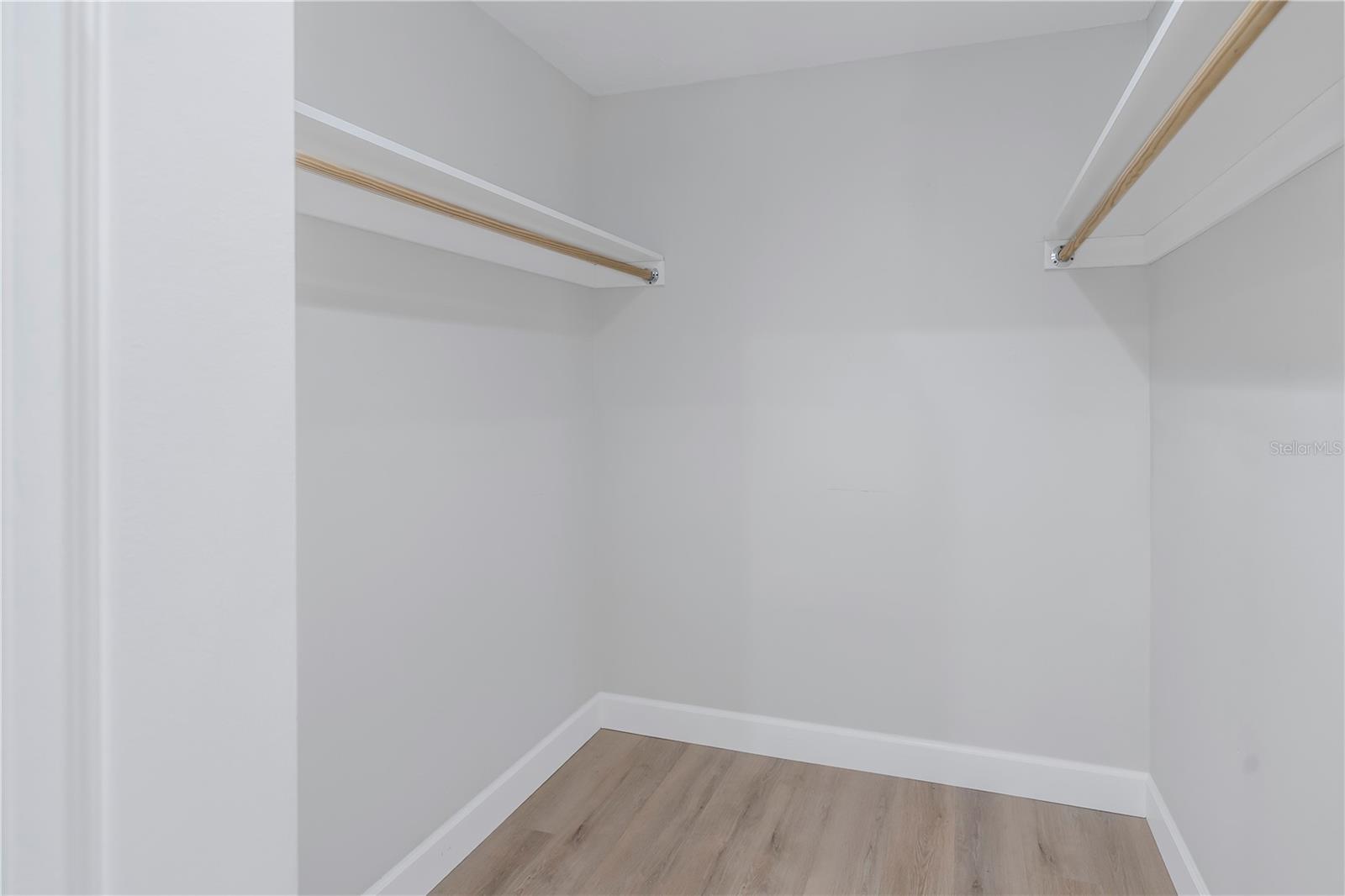 Primary Bedroom With Walk In Closet