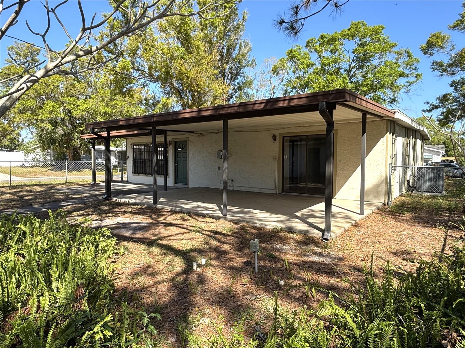 Large Covered Patio