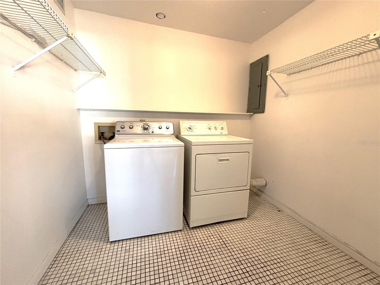 Indoor Laundry Room