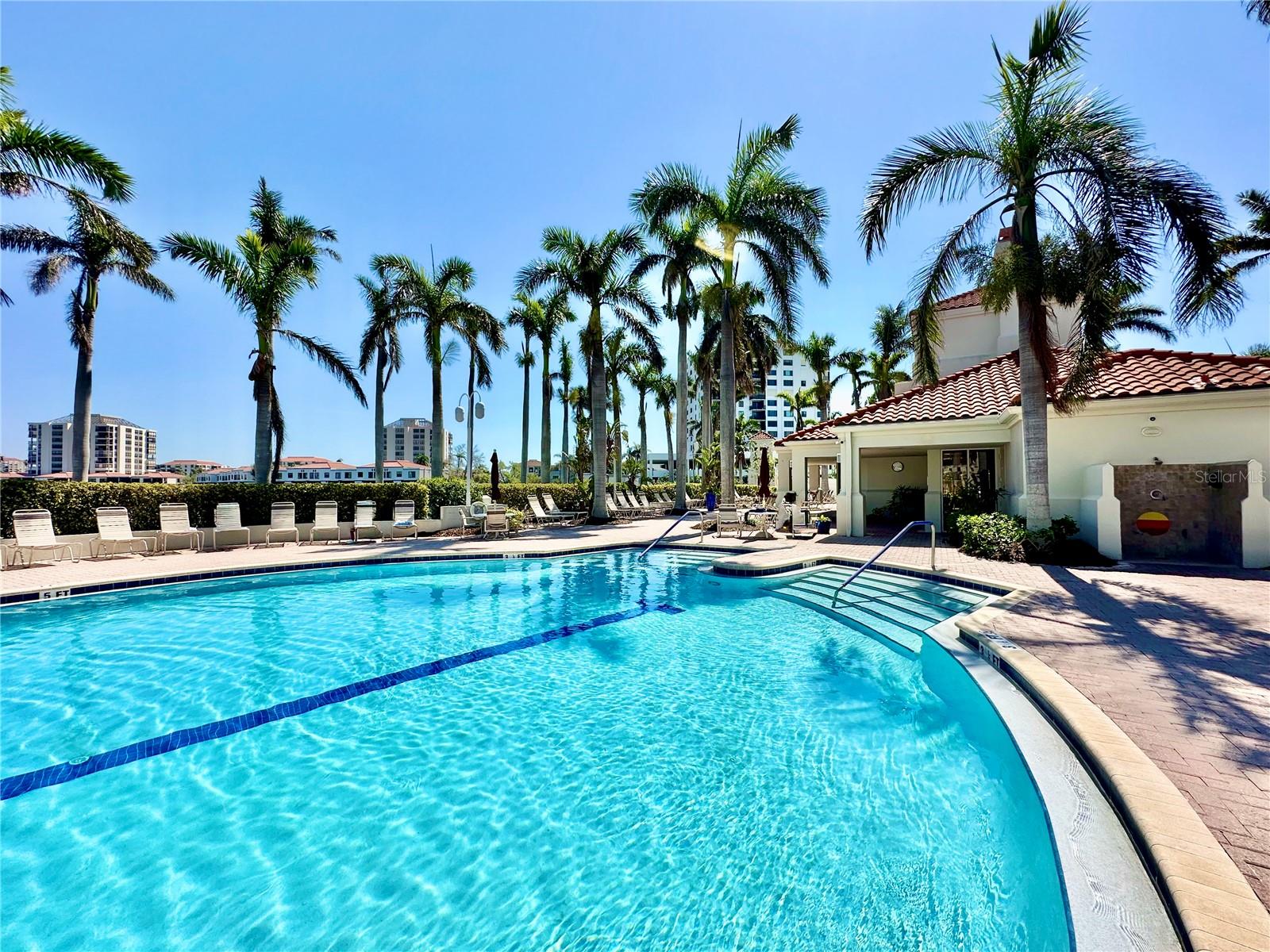 Clubhouse heated pool