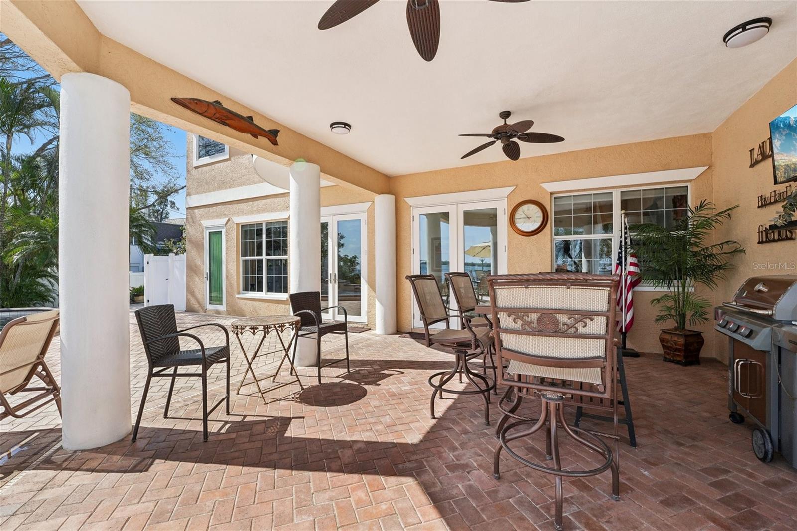 Covered Back Patio