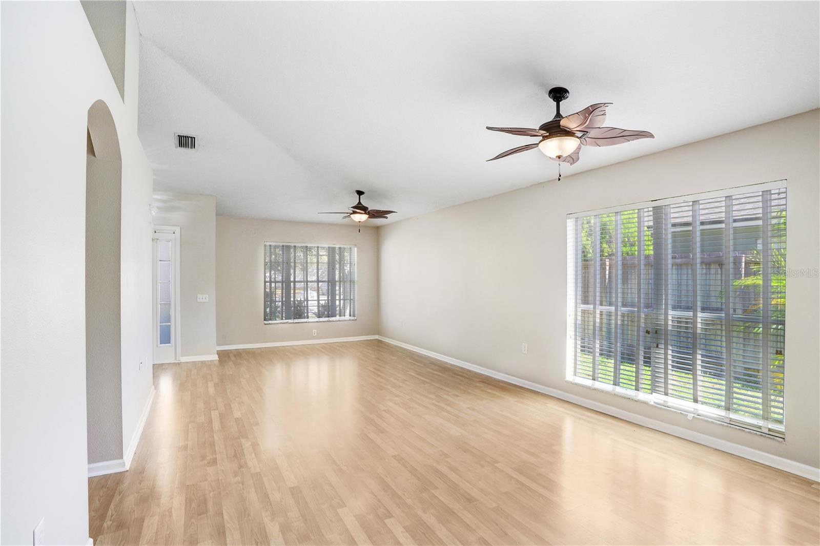 Living Room & Dining Room