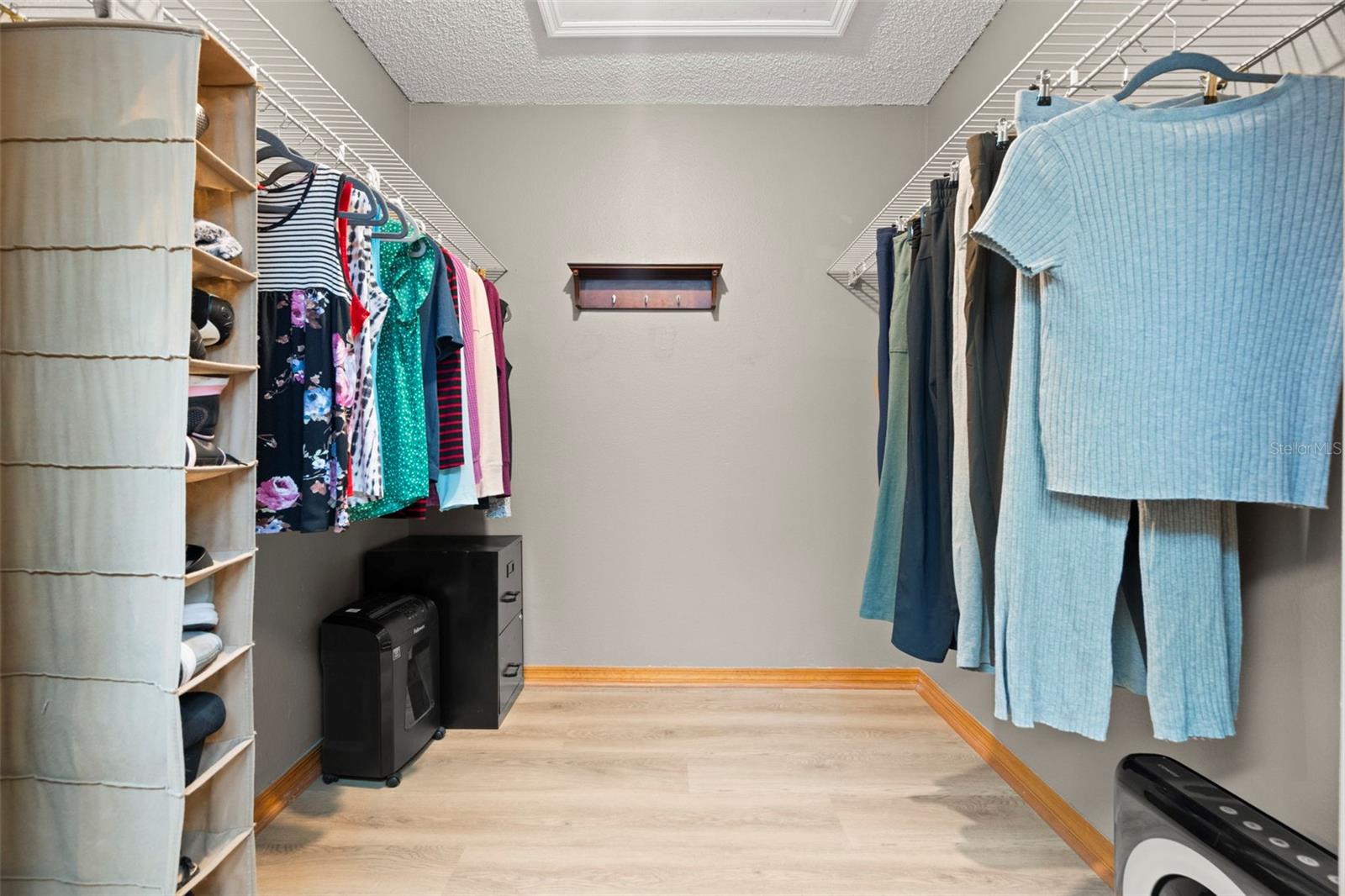 Primary walk-in closet