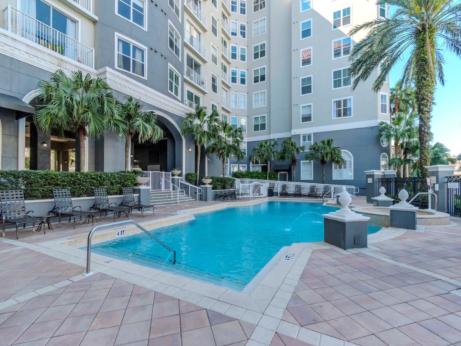 Pool and hot tub