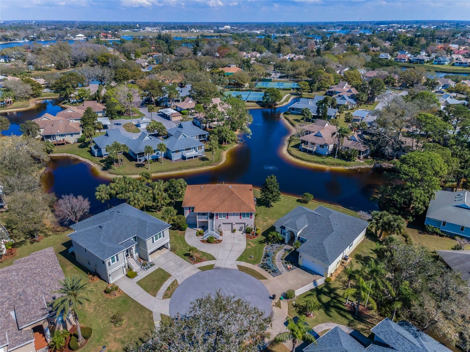 1005 Spoontail Ct     Arial view