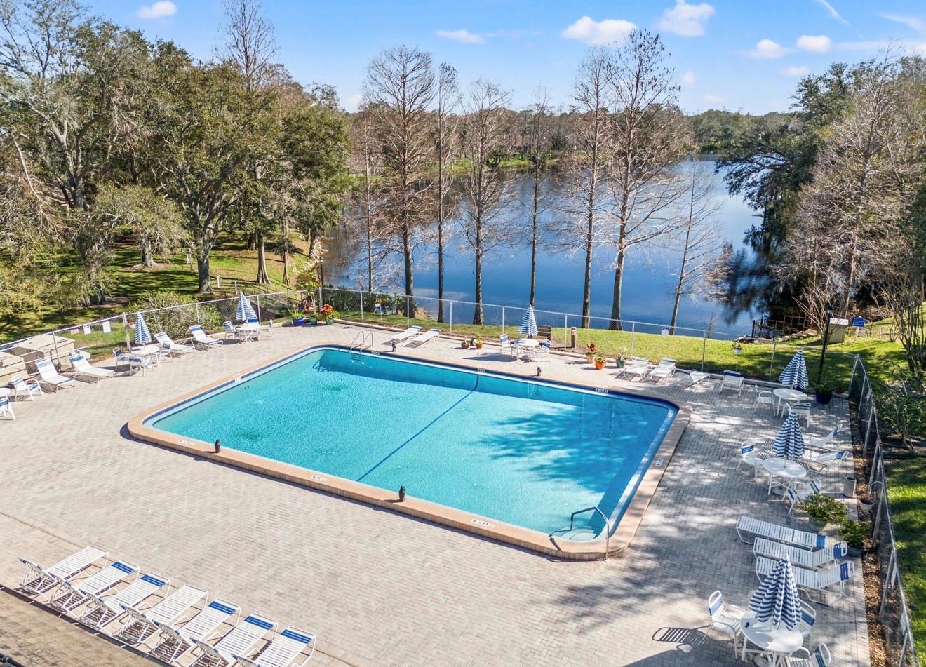 Community resort style pool