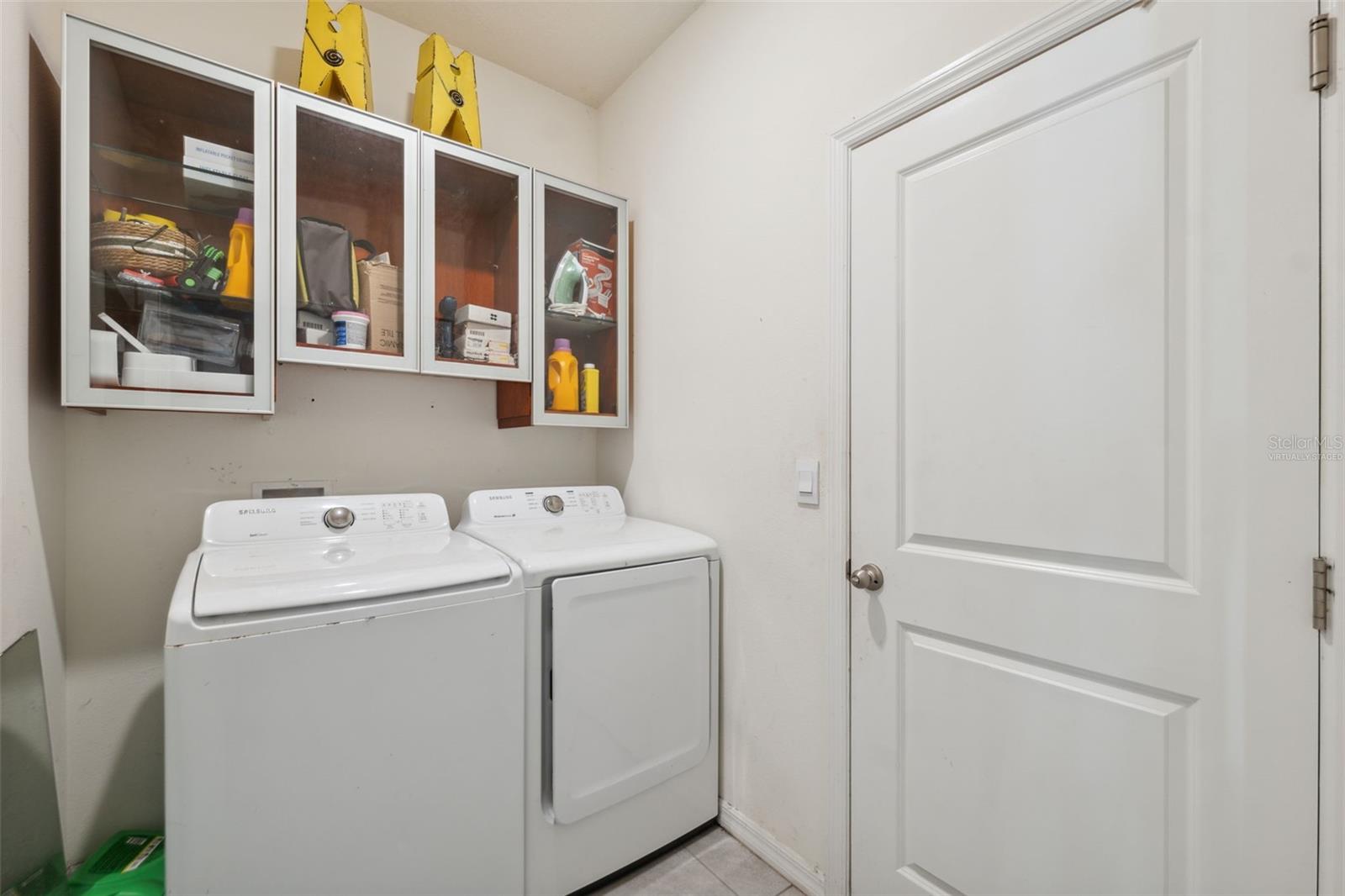 Laundry Room Virtually Staged