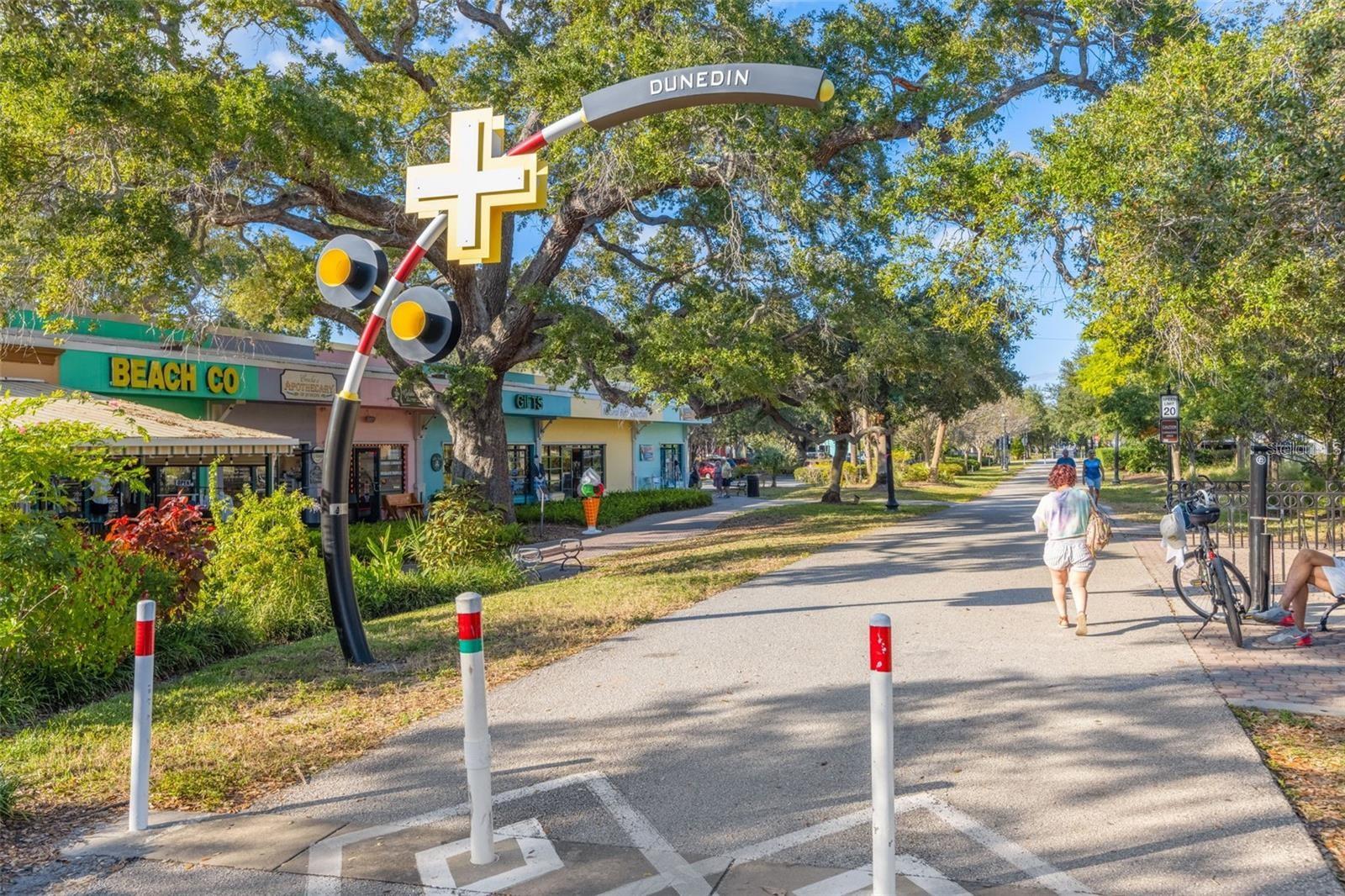 Pinellas trail 45 miles long