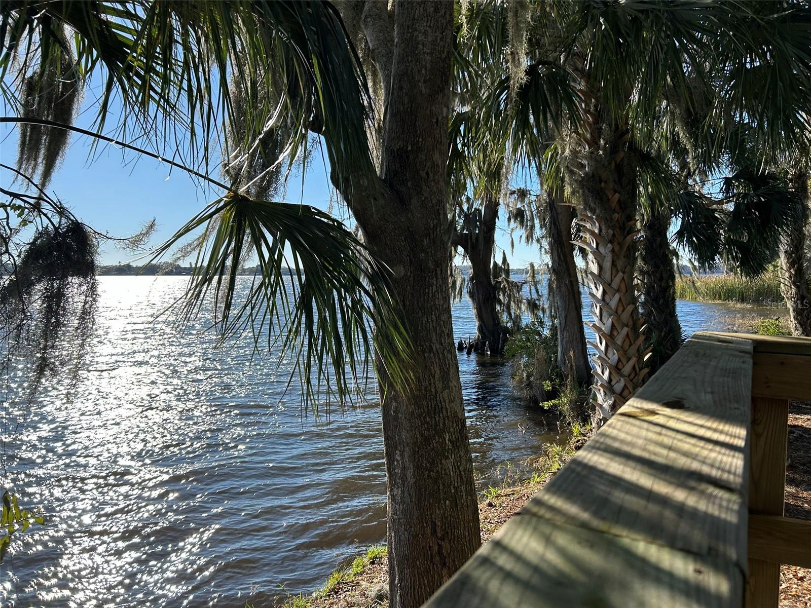 Residents-only access to Lake Tarpon at Lakefront Park