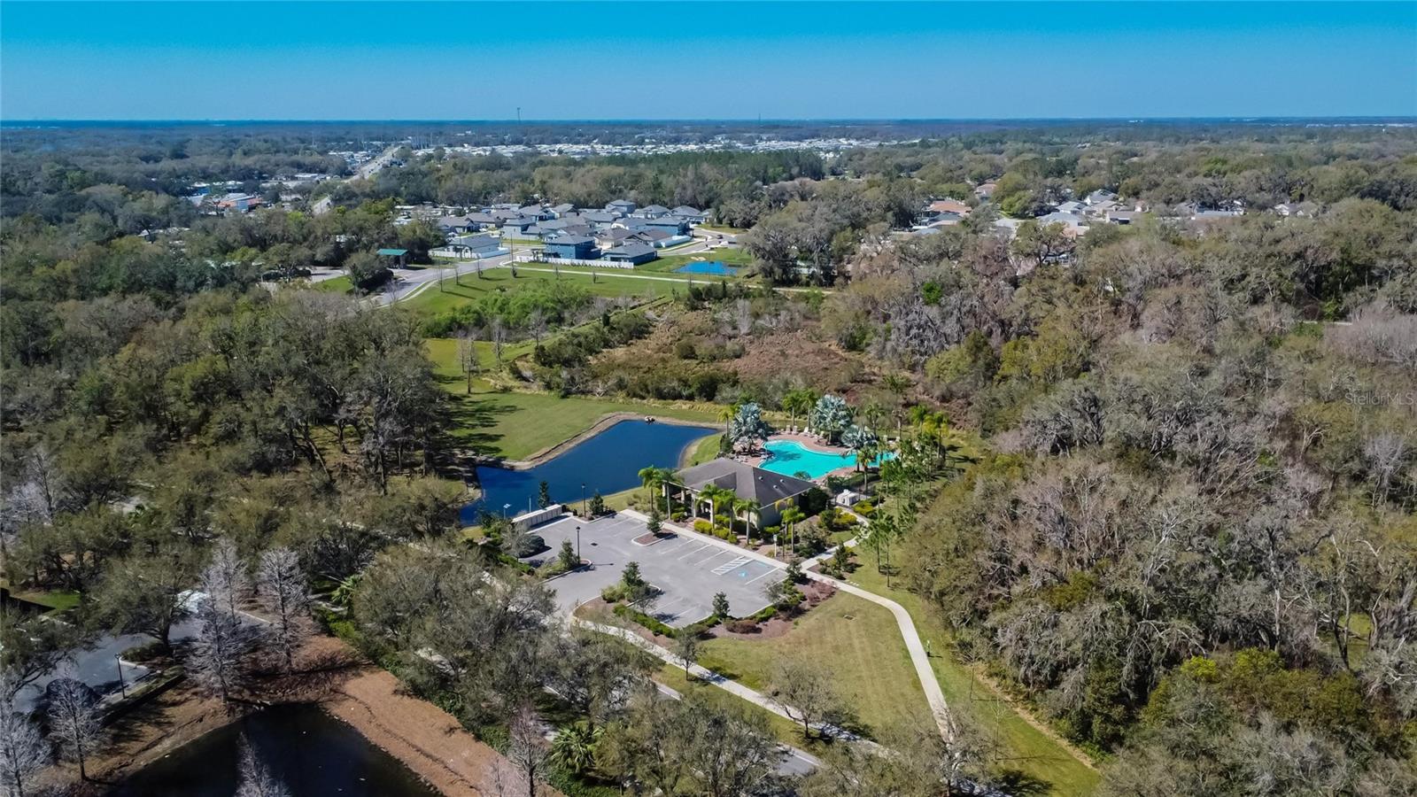 Community Pool and cabana