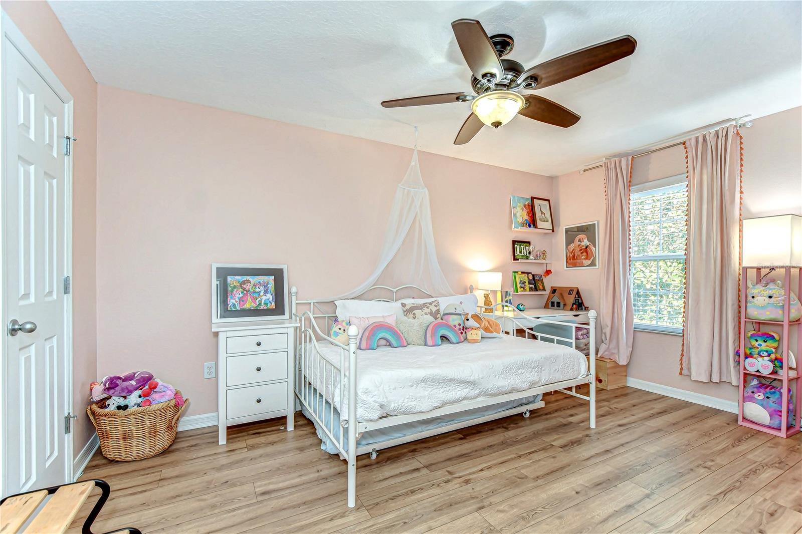 Fourth bedroom has plenty of space to relax!