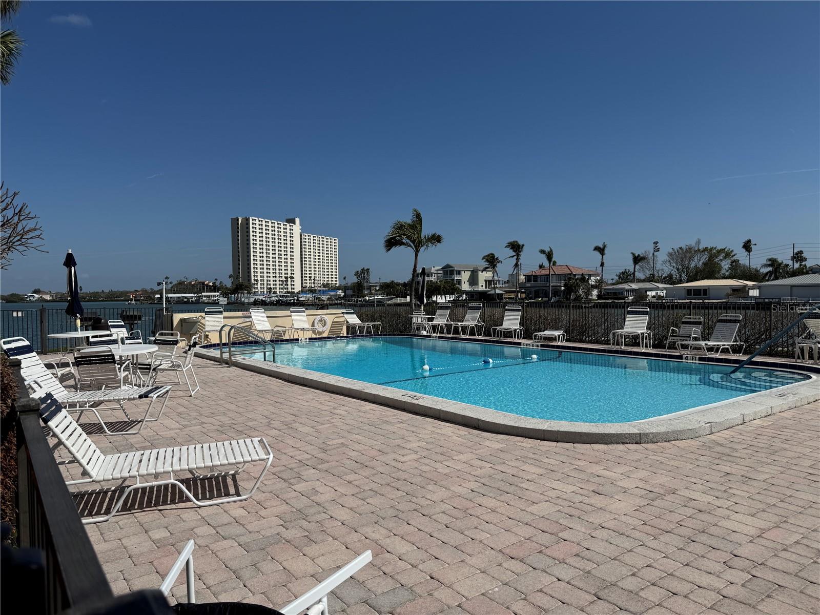 One of six pools.  Right on the intercoastal and steps from the condo