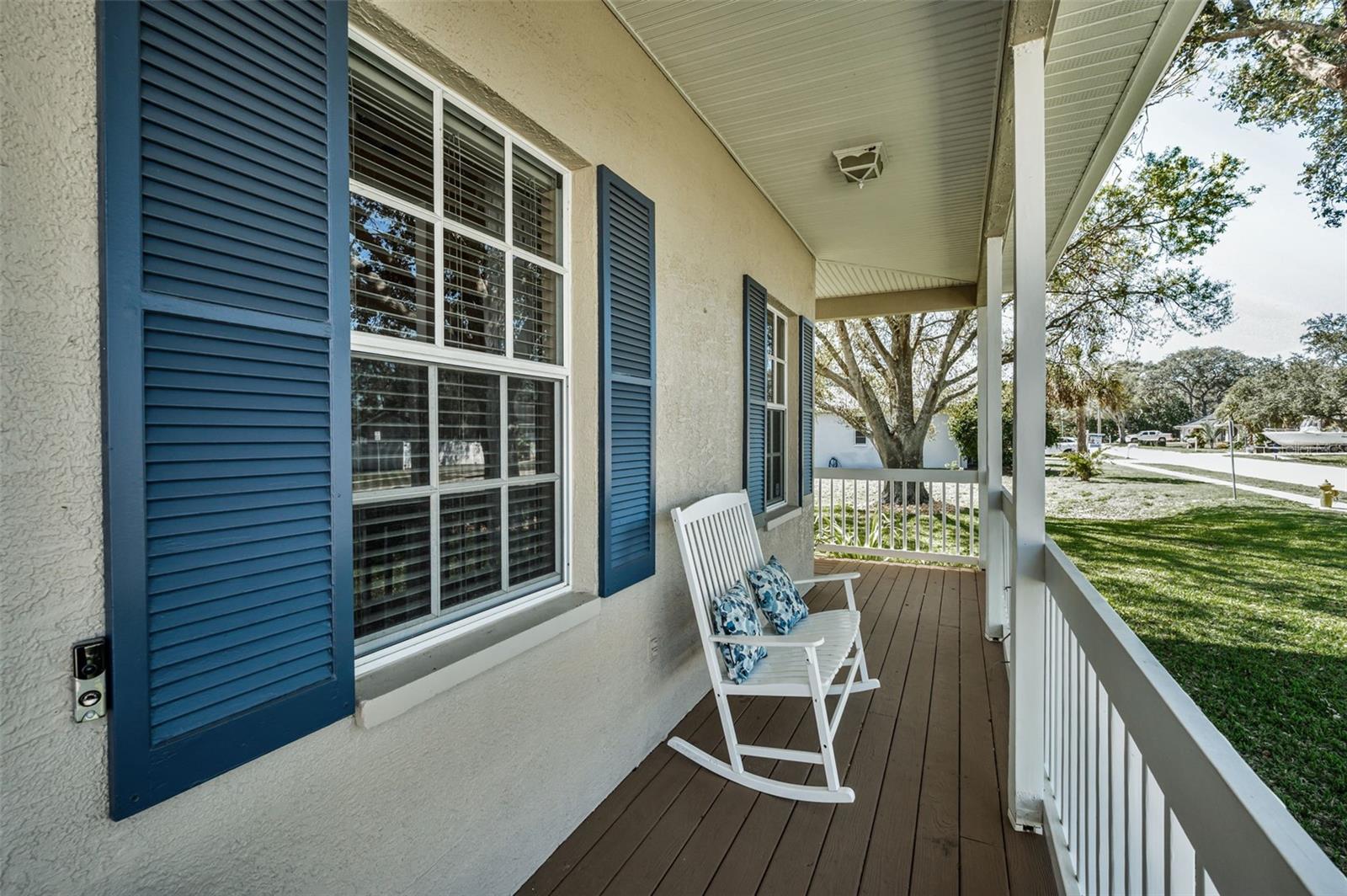 wrap around front porch