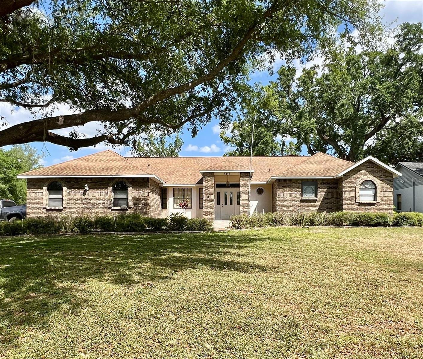 Front of the house facing west