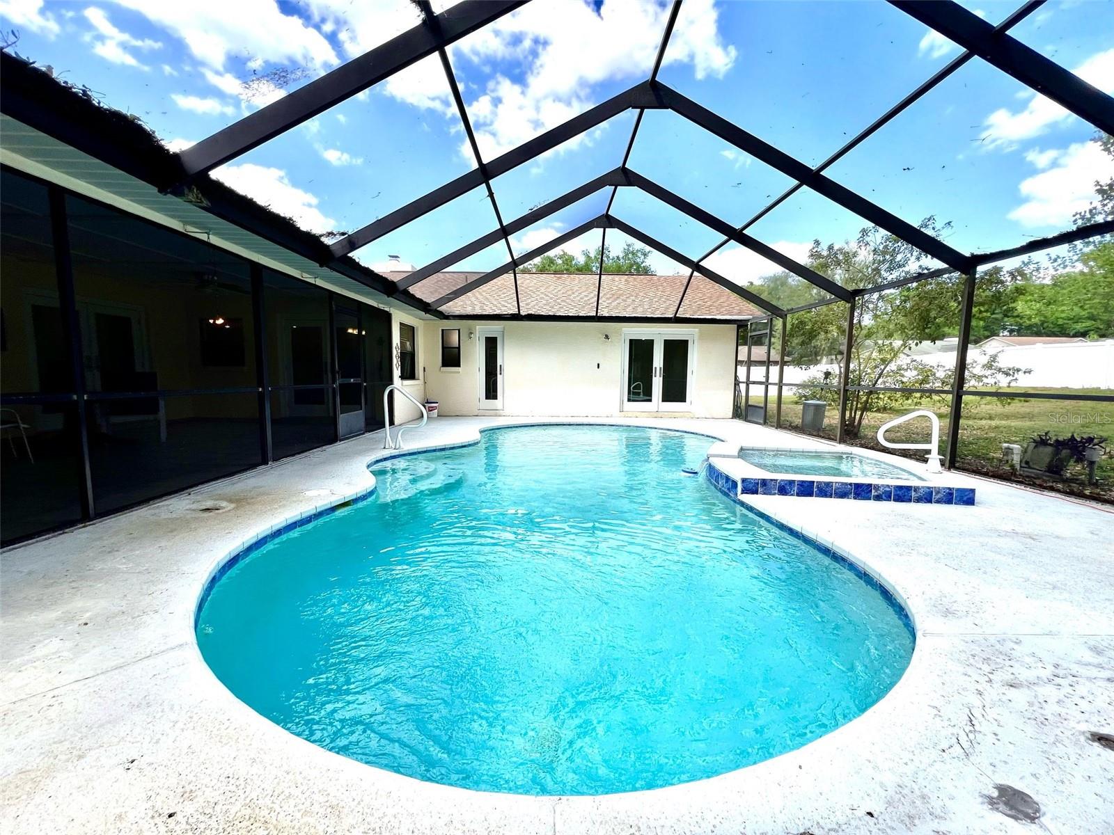 Pool area