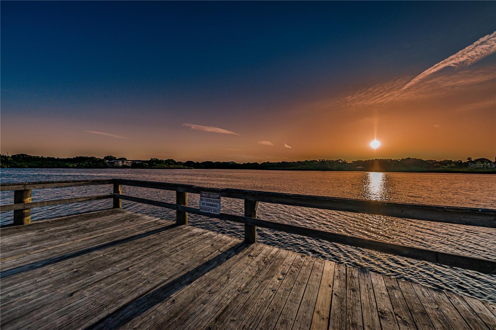 Community Dock sunset