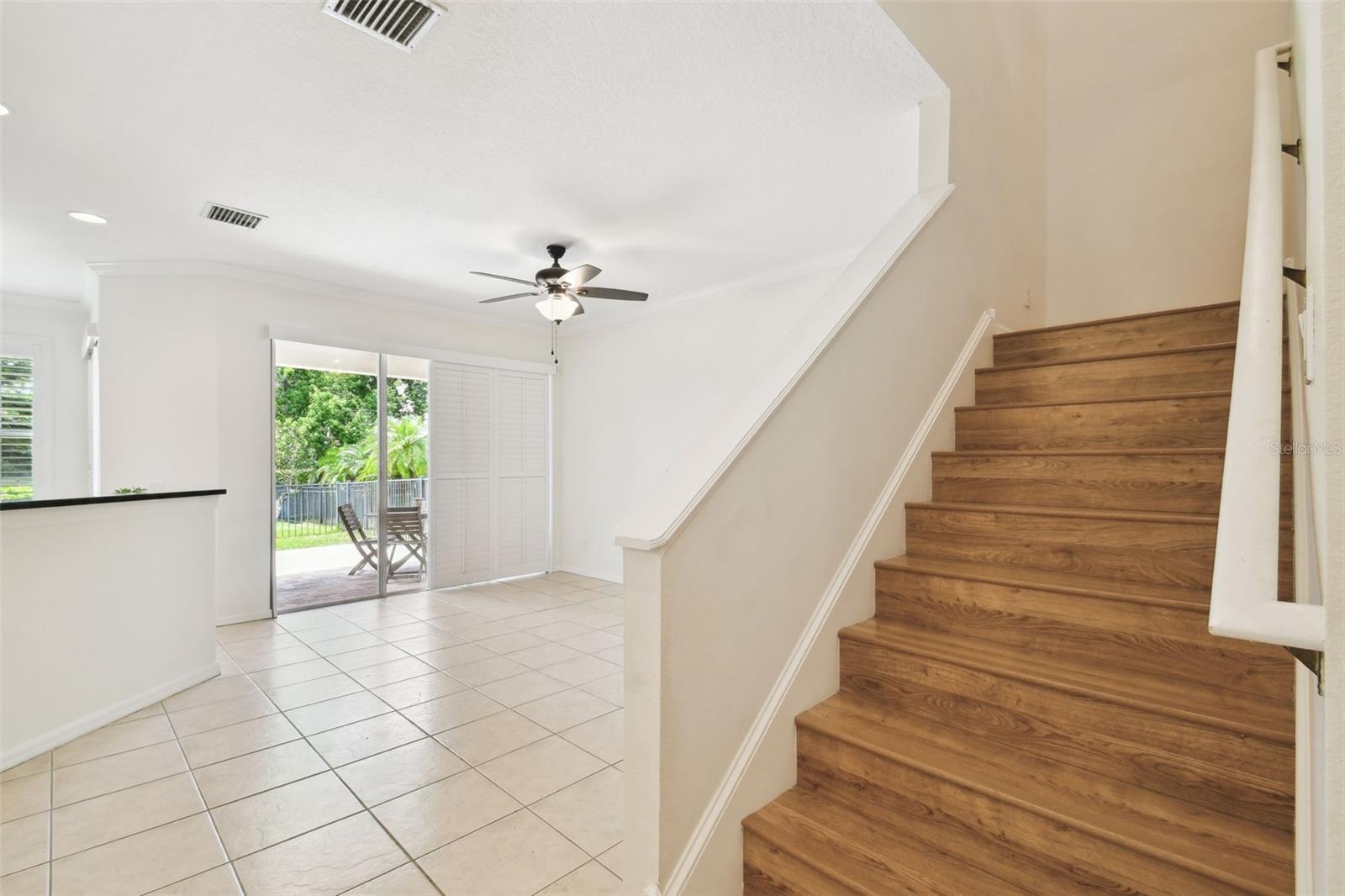Stairs leading to Bedrooms