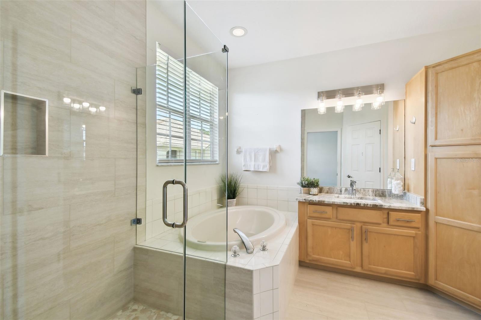 Newly Updated Primary BATH