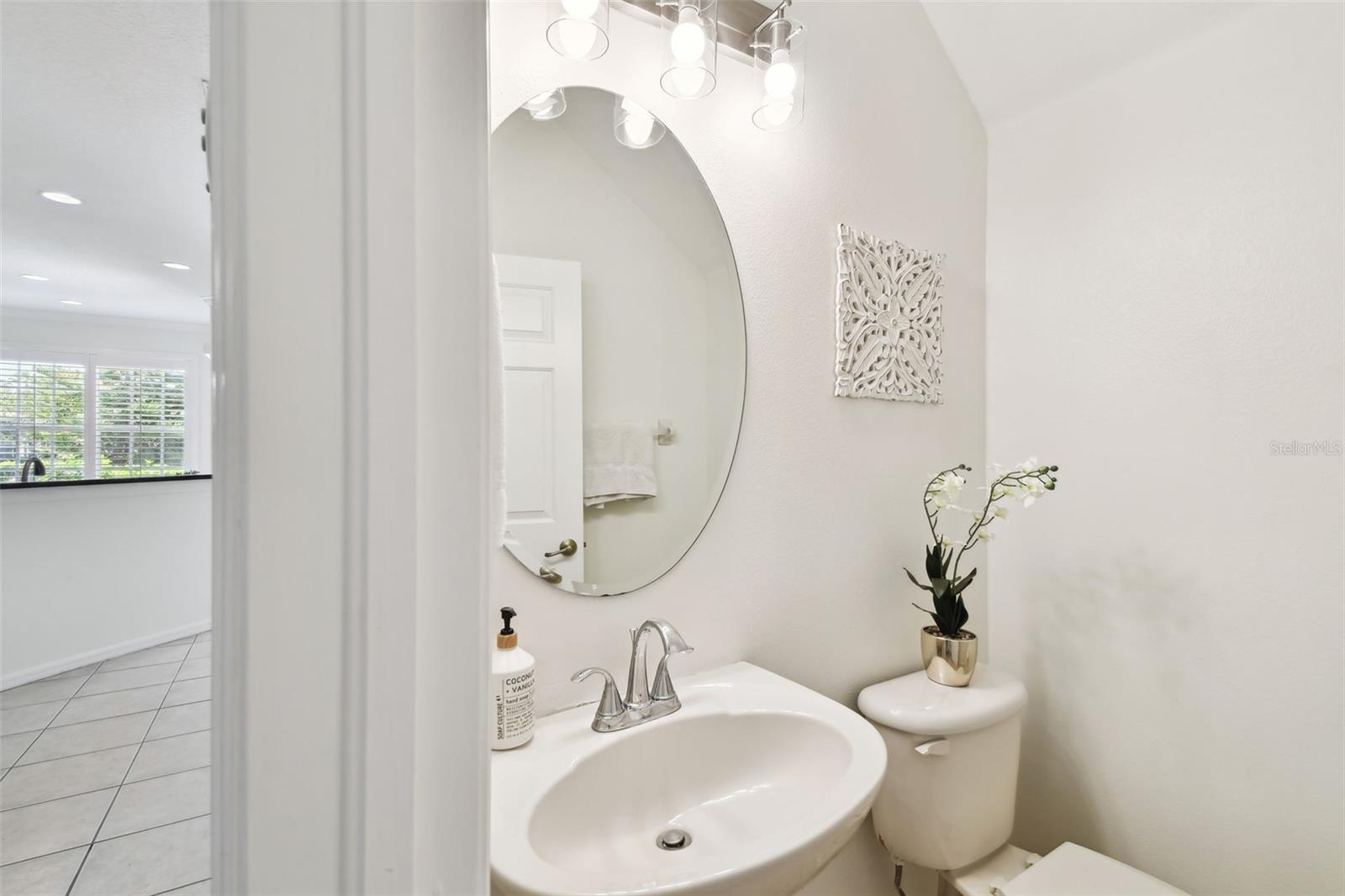 Half Bath on Main Floor