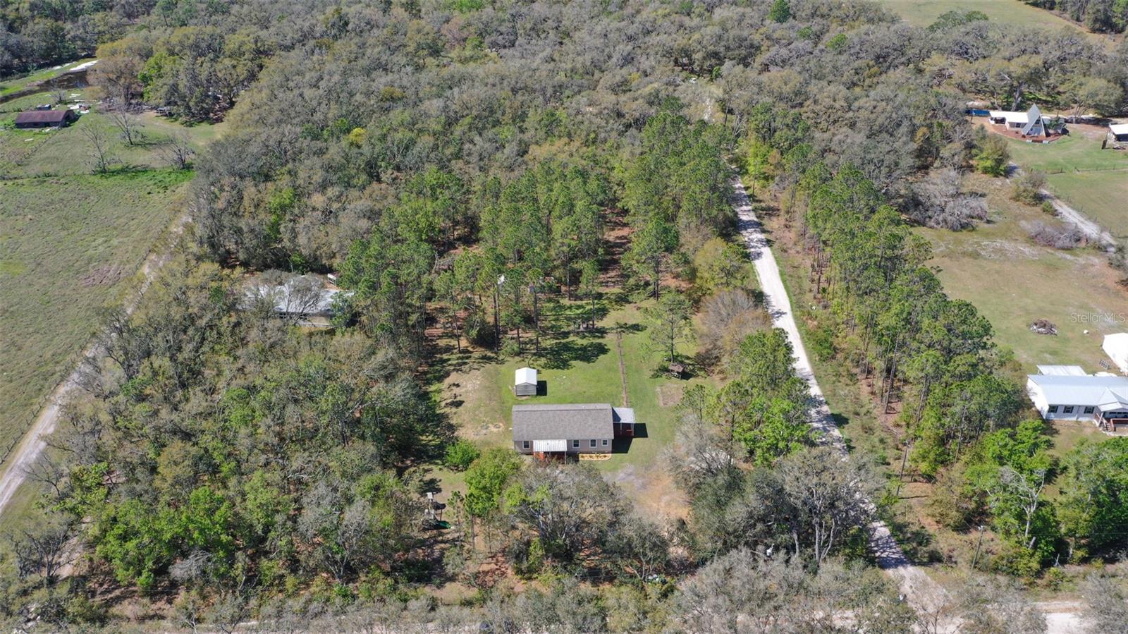 Aerial View of lot