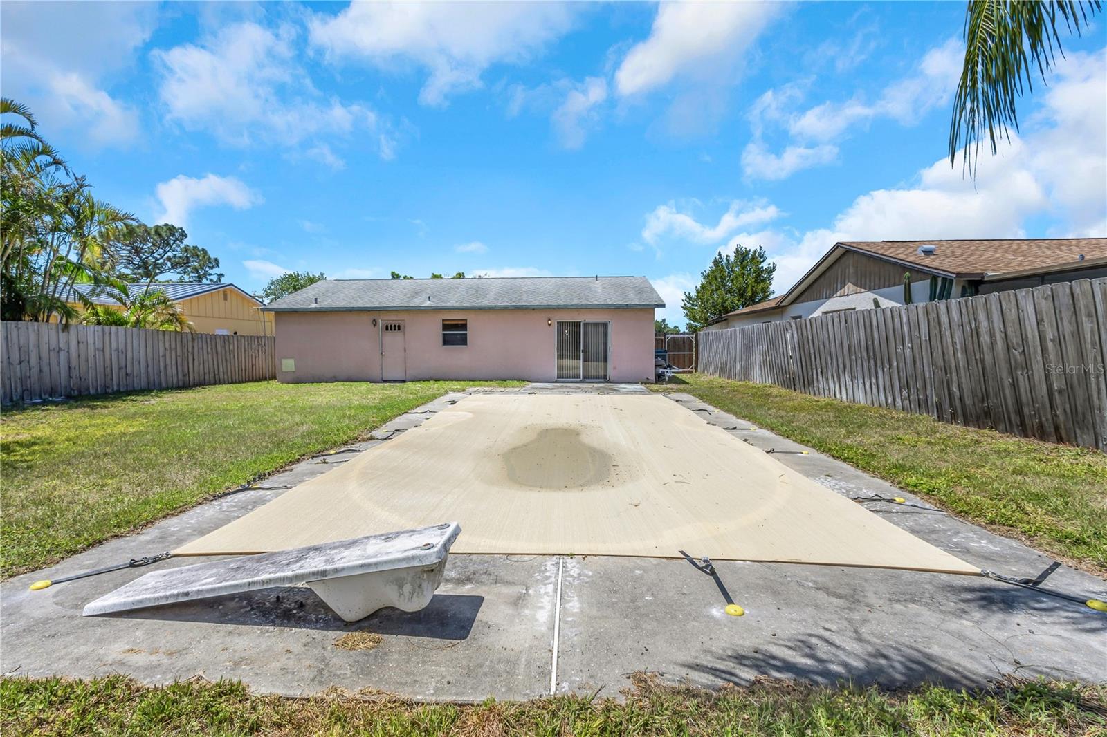 Rear of Home
