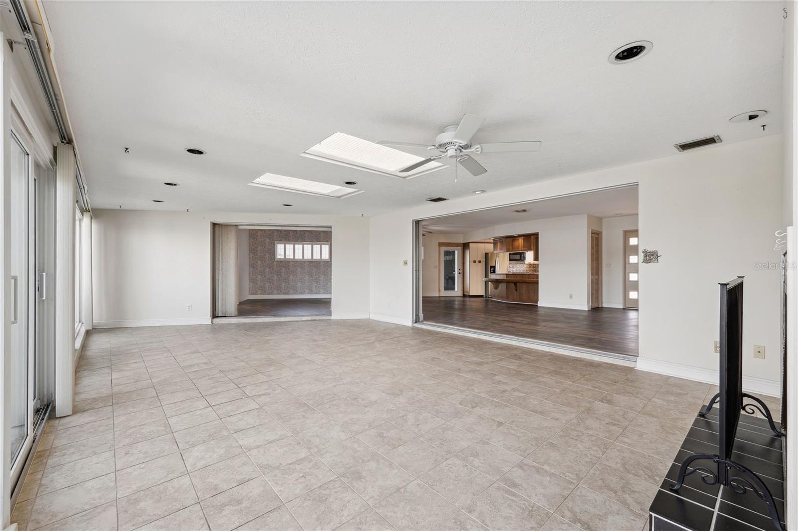 Wide open water view from the Family Room