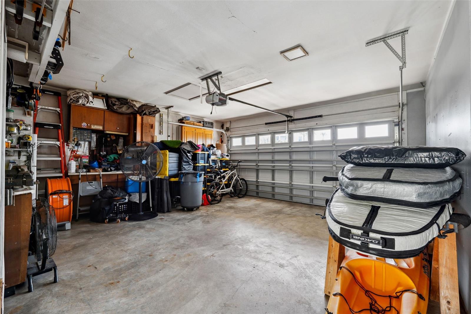 Large 2 car garage