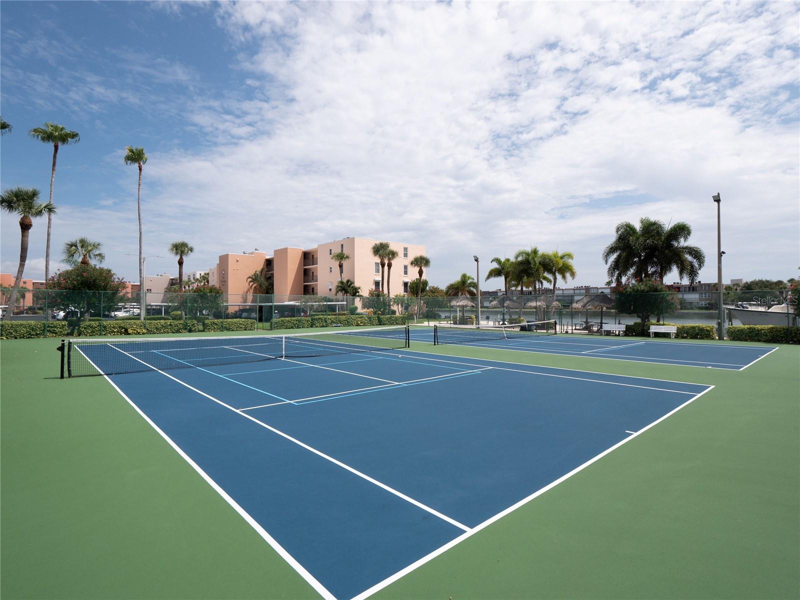 Multiple Tennis Courts