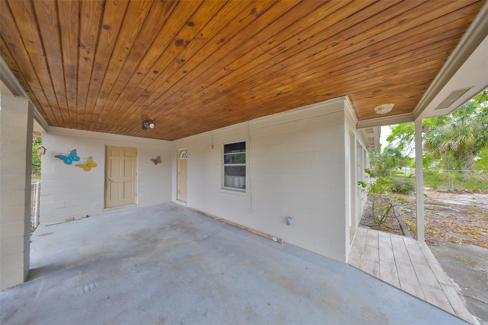 GARAGE PORCH.