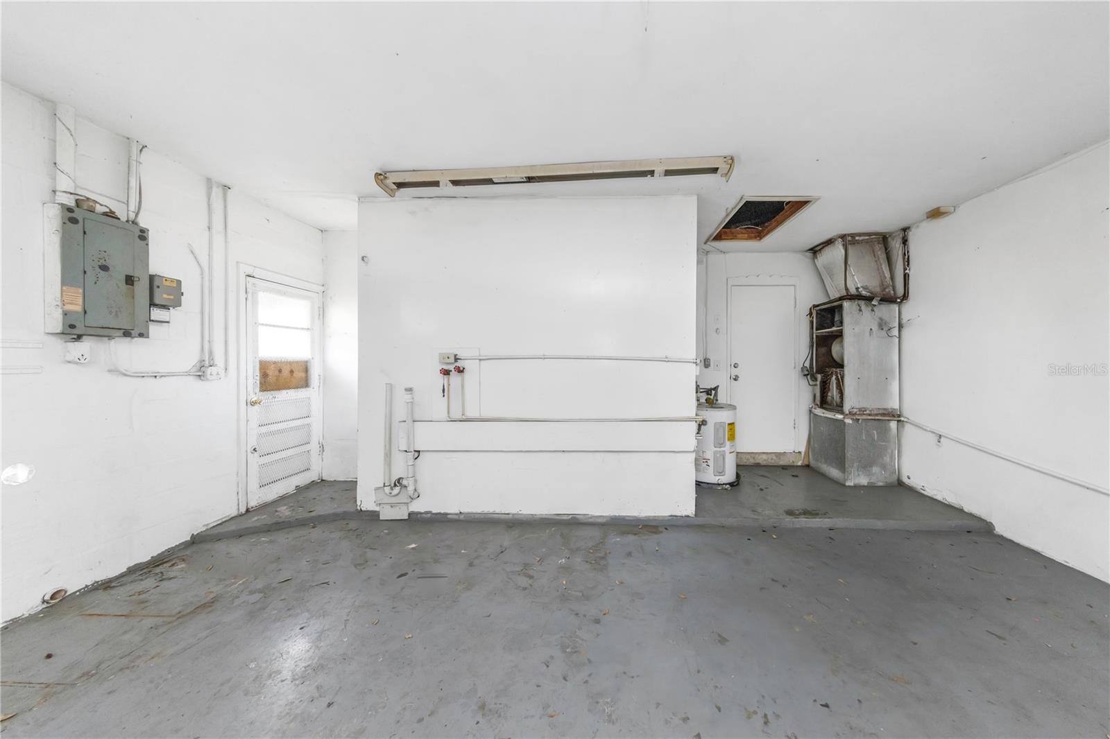 Garage - Reverse View
