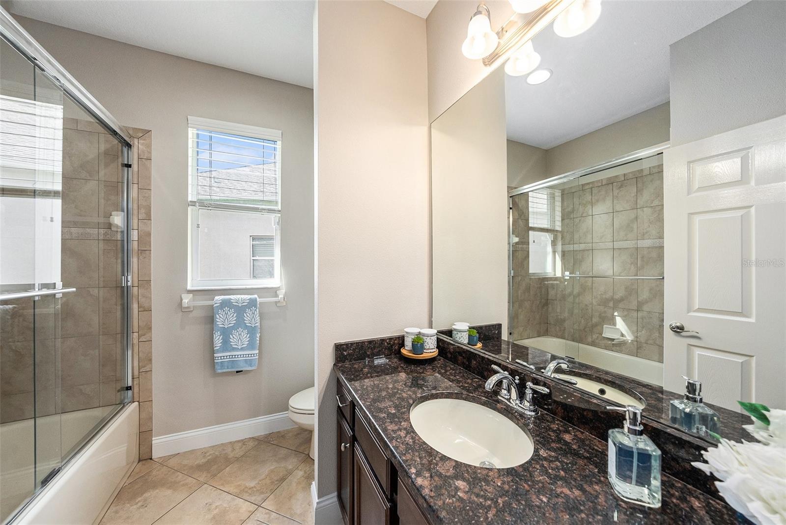 3rd Bathroom, frameless tub