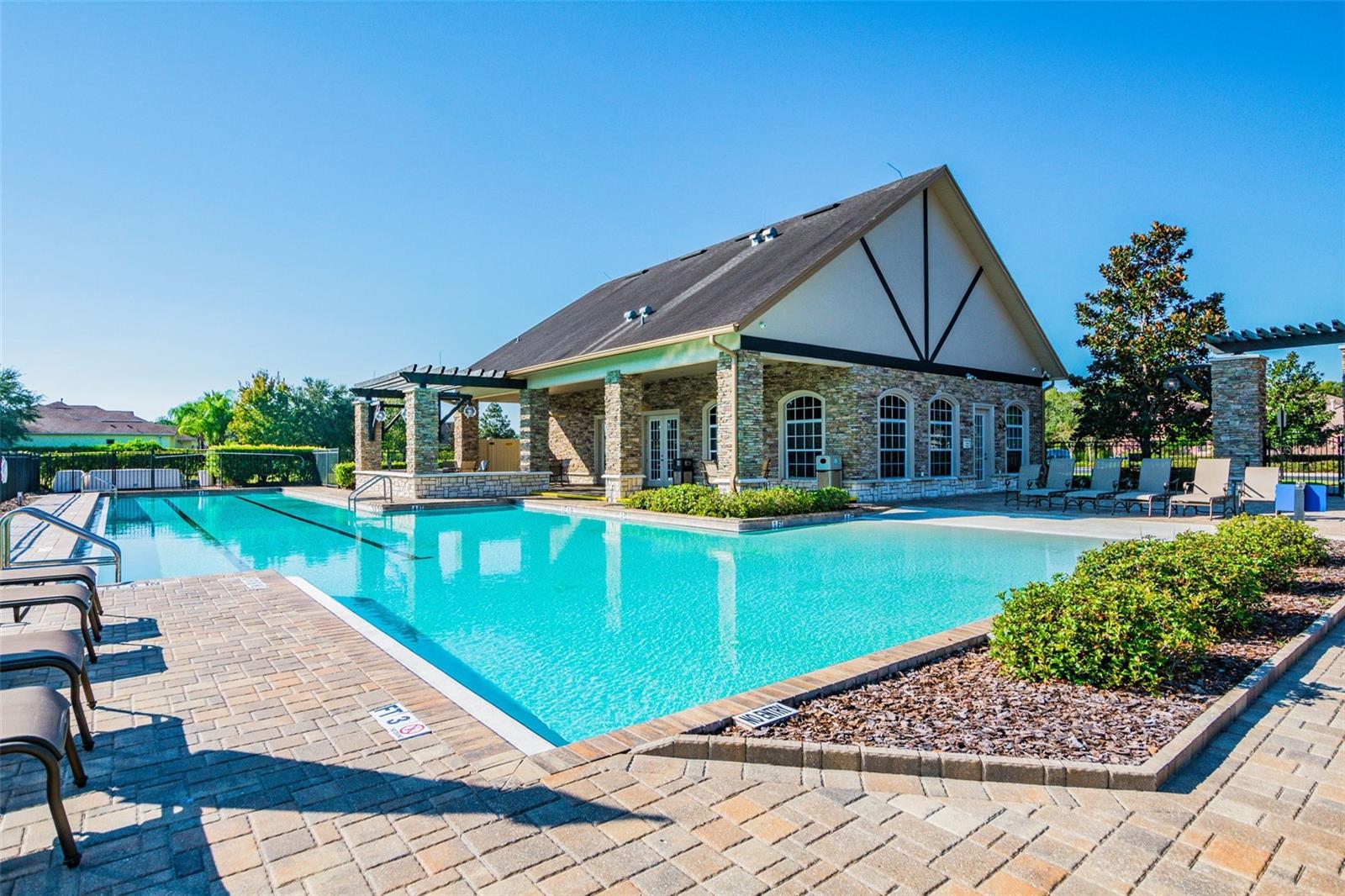 Community resort-style pool