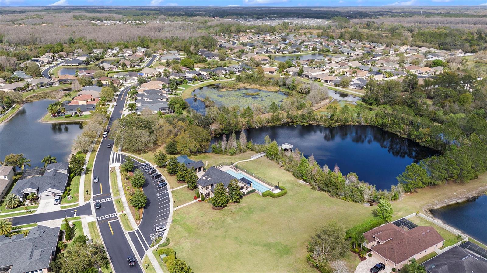 Community aerial view