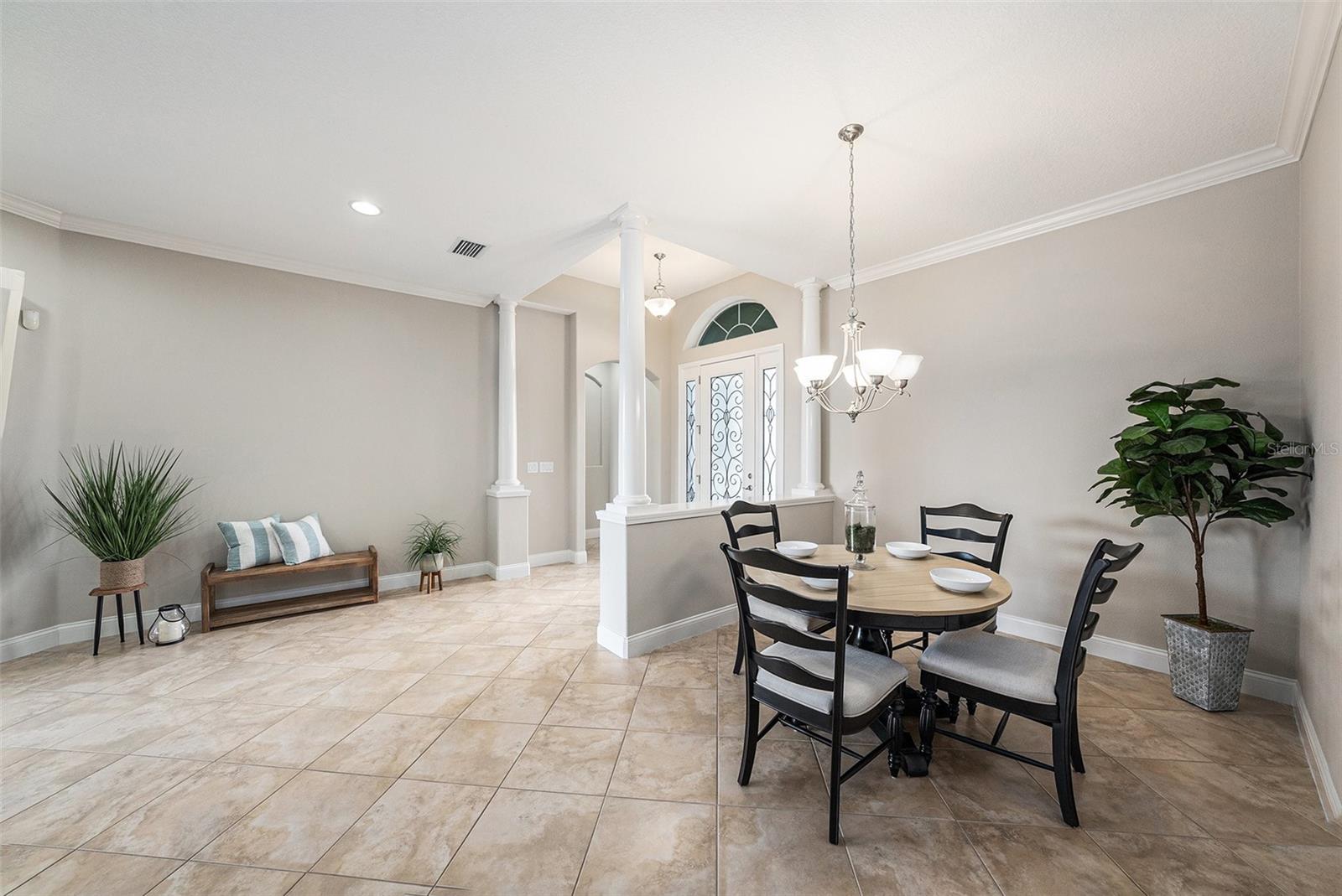 Dining Room and Foyer