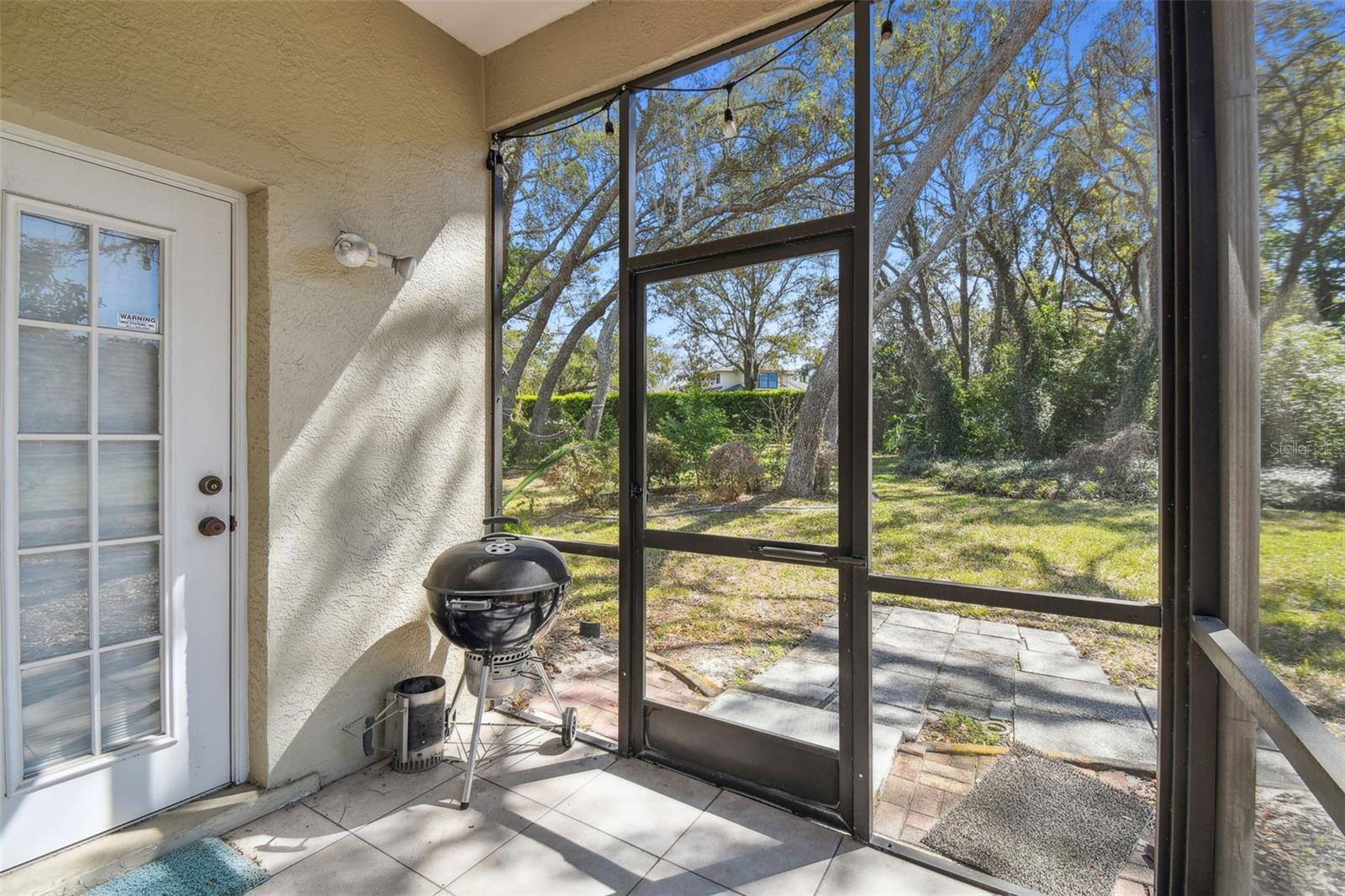 Screen in back porch