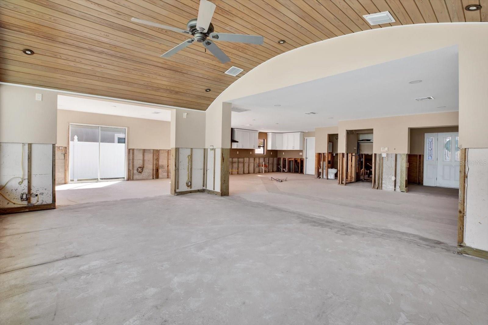 Living Room and Kitchen