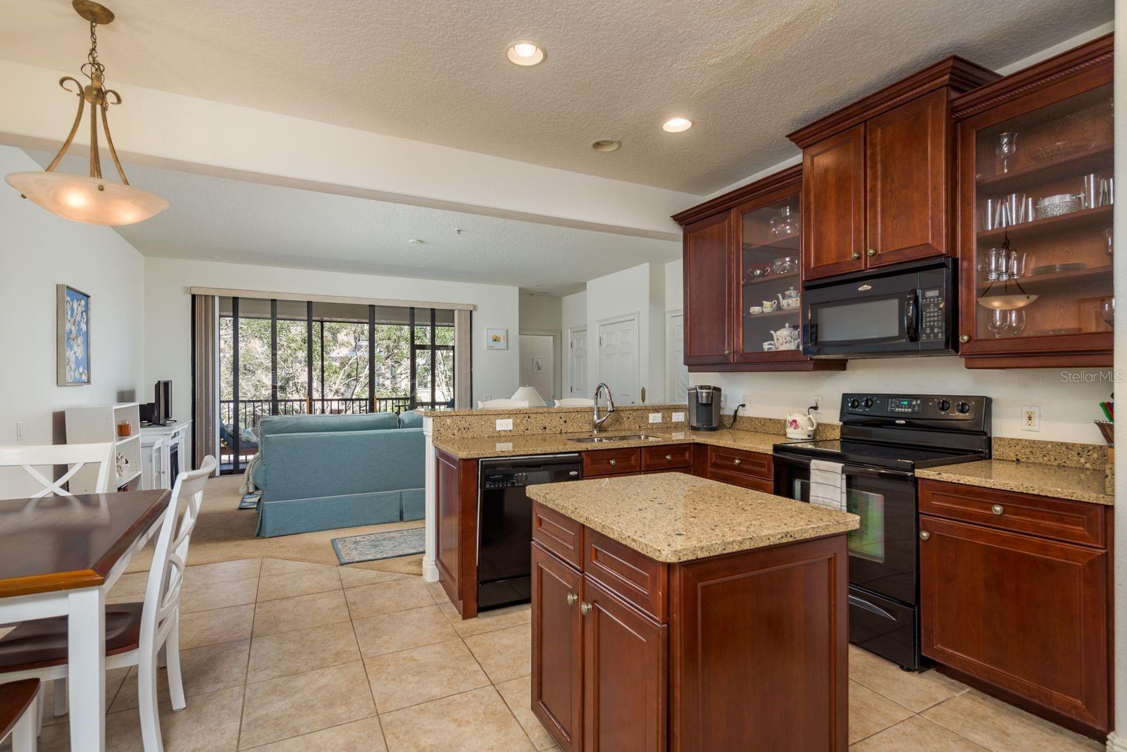 Kitchen Open to Great Room