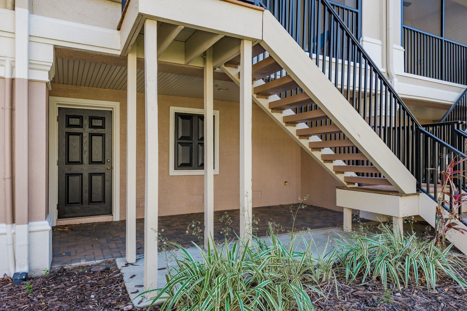 Patio Behind Garage