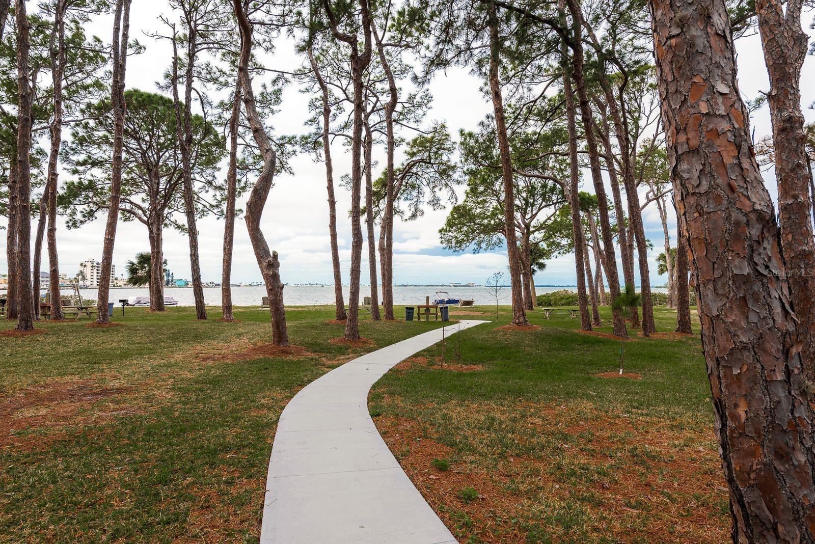 Wooded Waterfront Park