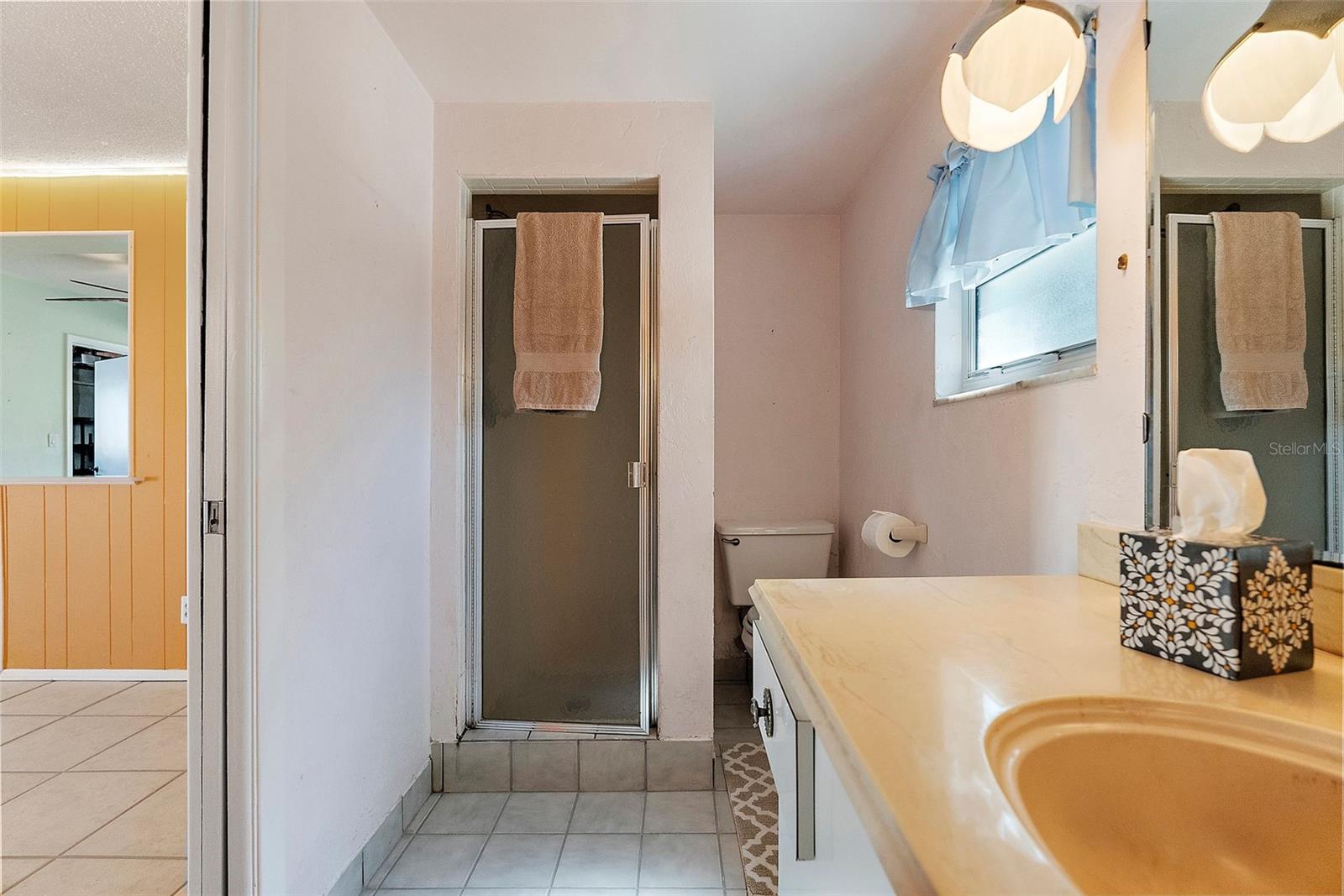 GUEST BATHROOM WITH WALK-IN SHOWER