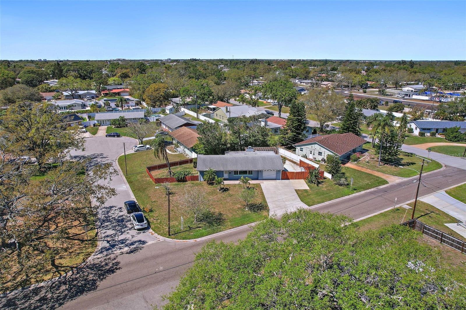 FULL AERIAL VIEW OF HOME