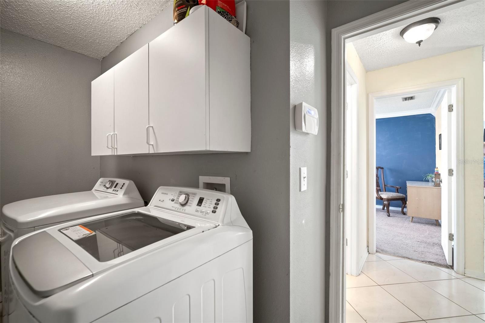 Indoor laundry room