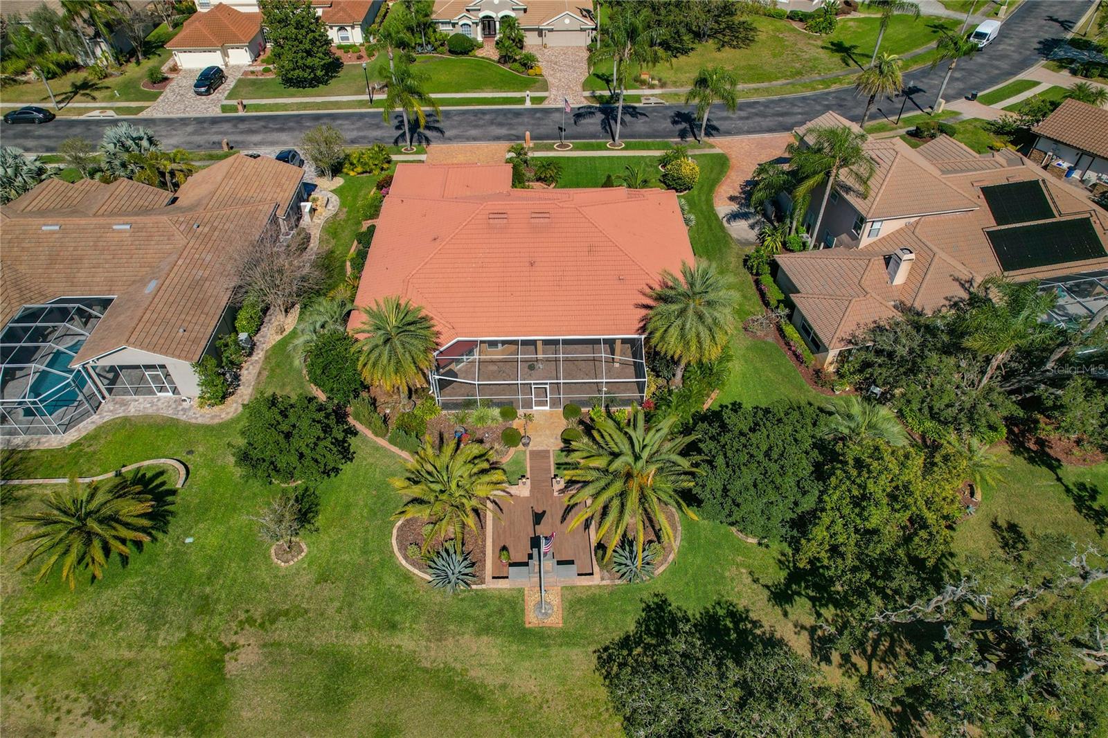 Aerial View of Home