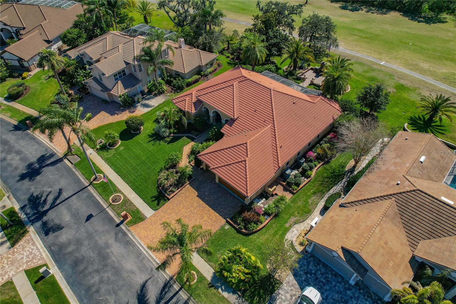 Aerial View of Home