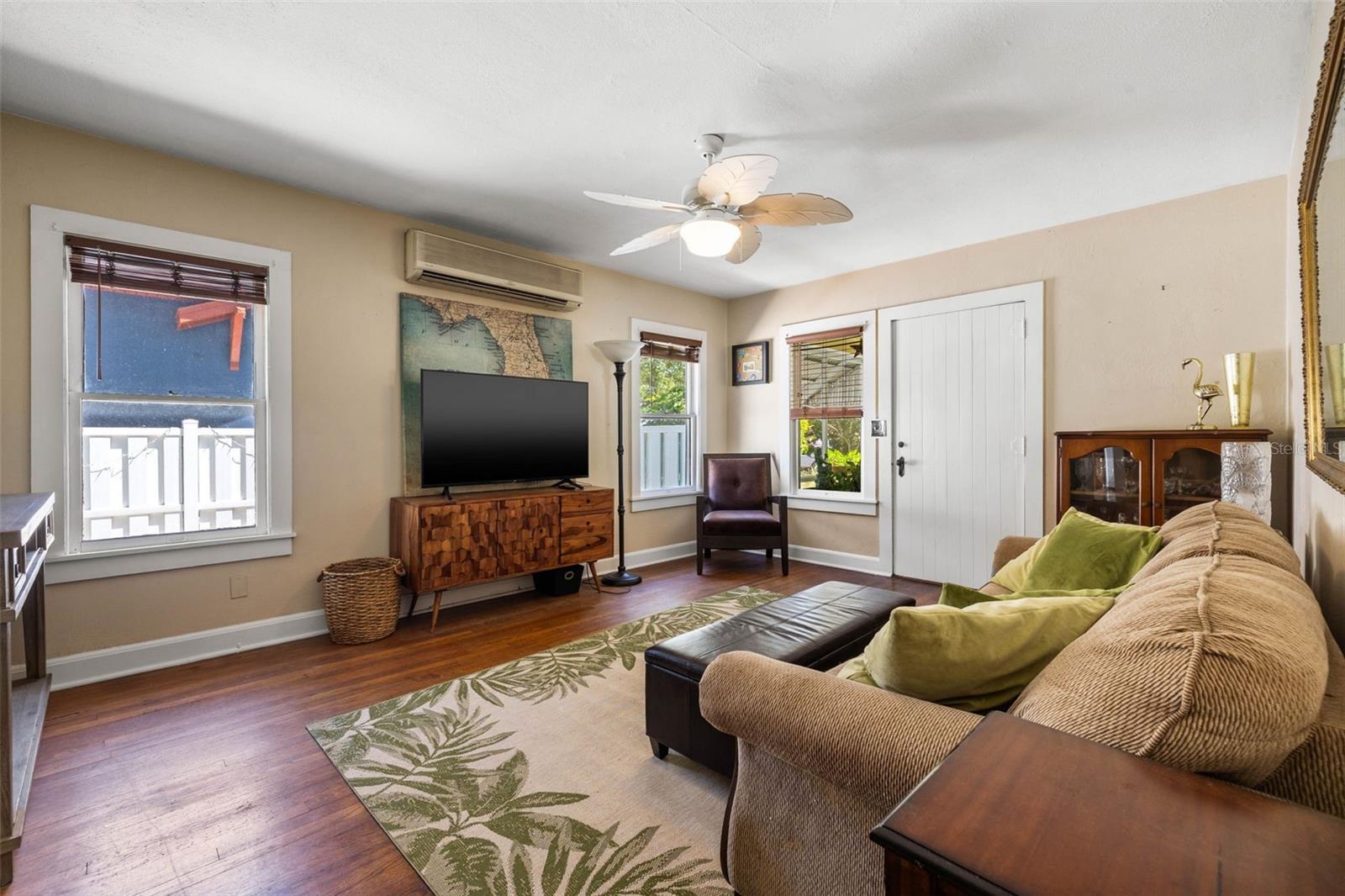 Gorgeous original hardwood floors