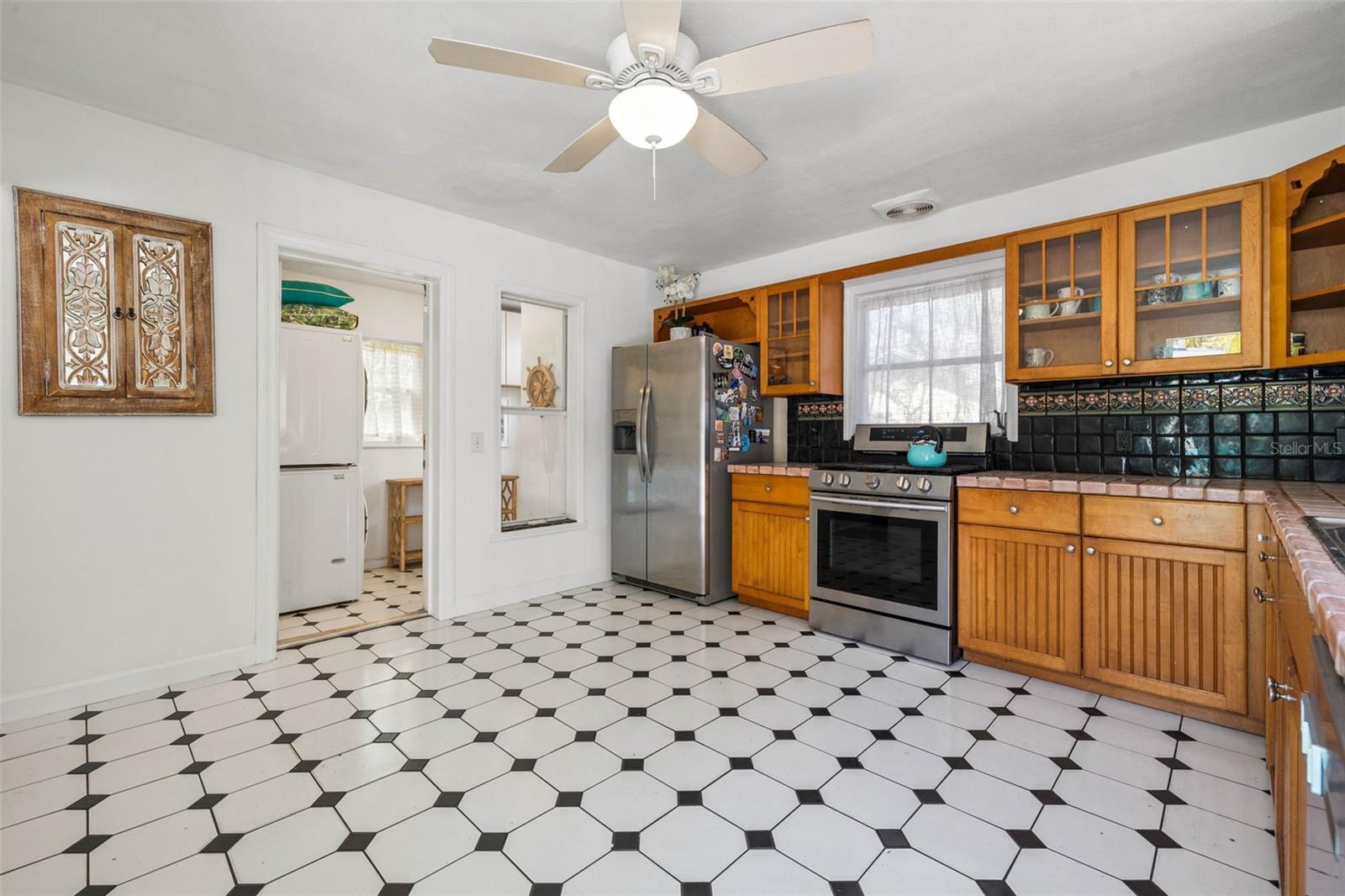 Spacious kitchen