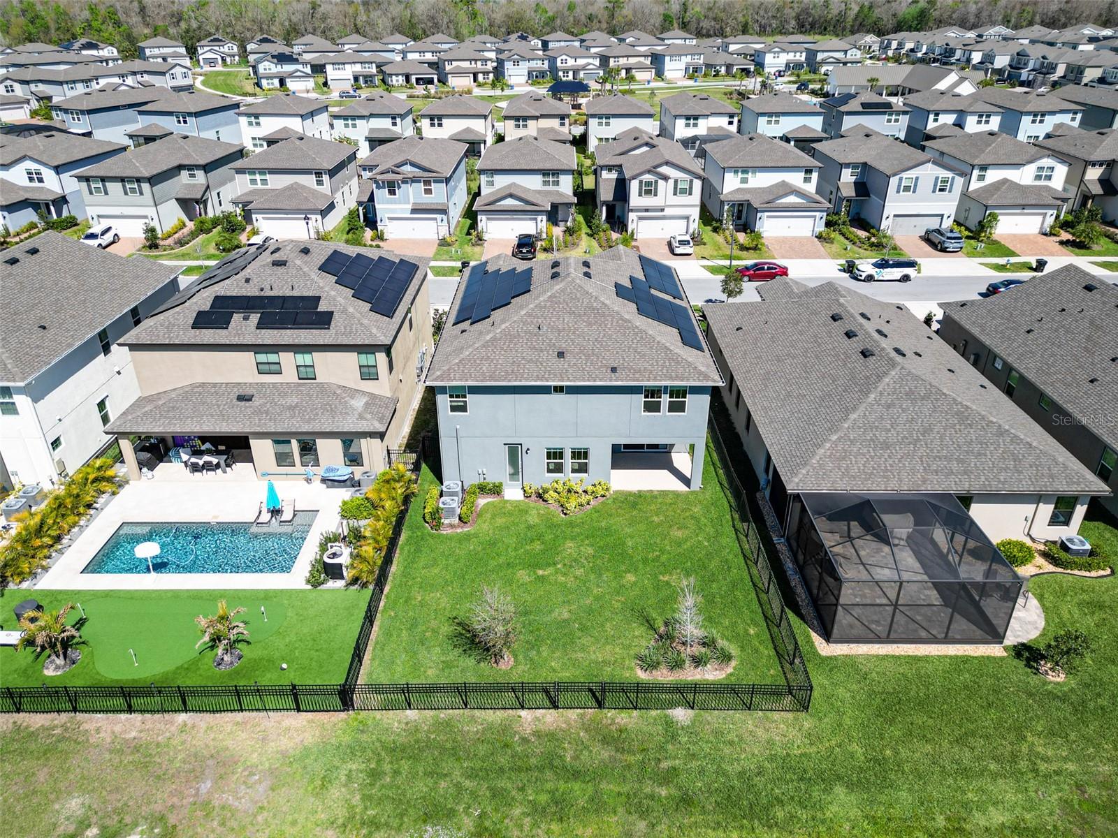 Aerial Rear Exterior