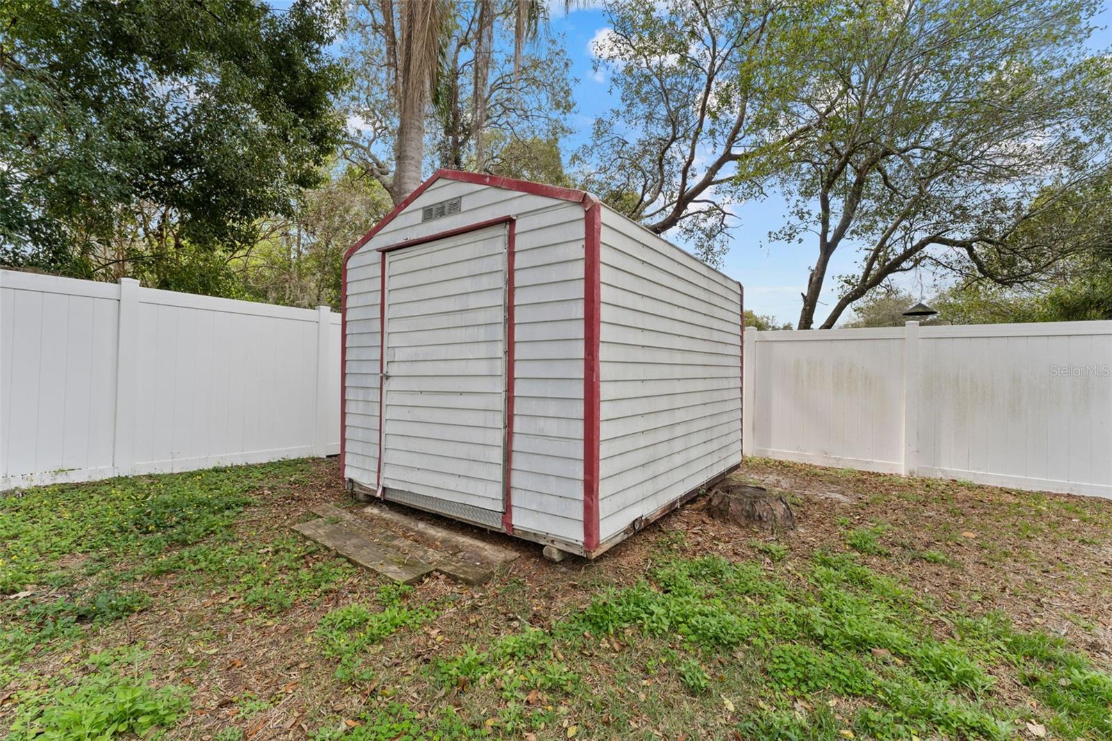 Utility sheds convey